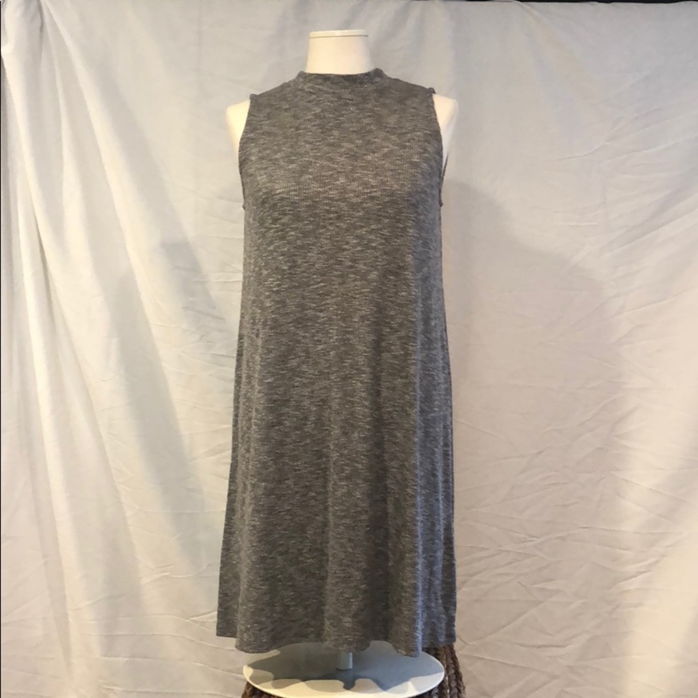 Madewell Ribbed Mock Turtleneck Dress